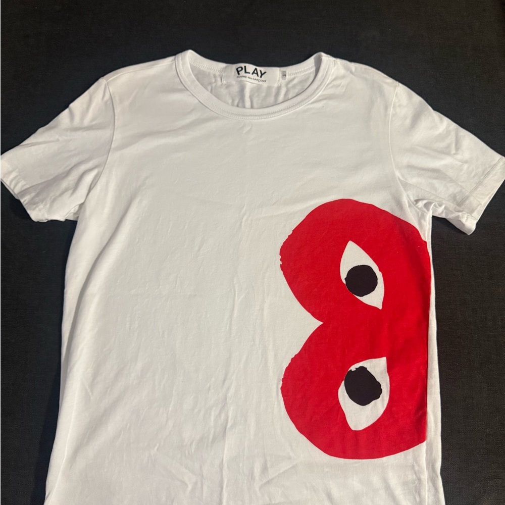 Comme des Garcons Play White T-Shirt